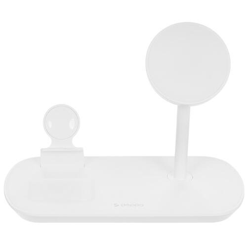 Купить Беспроводное зарядное устройство DEPPA MagSafe Charging Station 3-in-1  9113418. Характеристики, отзывы и цены в Донецке