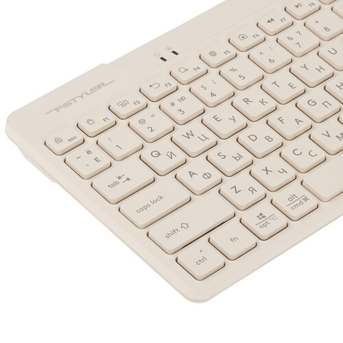 Купить Клавиатура+мышь беспроводная   A4Tech Fstyler FG2300 Air бежевый  5442757. Характеристики, отзывы и цены в Донецке