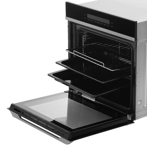 Купить Электрический духовой шкаф Haier HOQ-F5AABX серебристый  5087089. Характеристики, отзывы и цены в Донецке