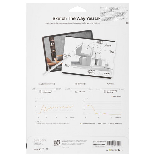 Купить Пленка защитная SwitchEasy для Apple iPad Pro 11" (1-4th Gen)/ Air (4-5th Gen)  9122536. Характеристики, отзывы и цены в Донецке