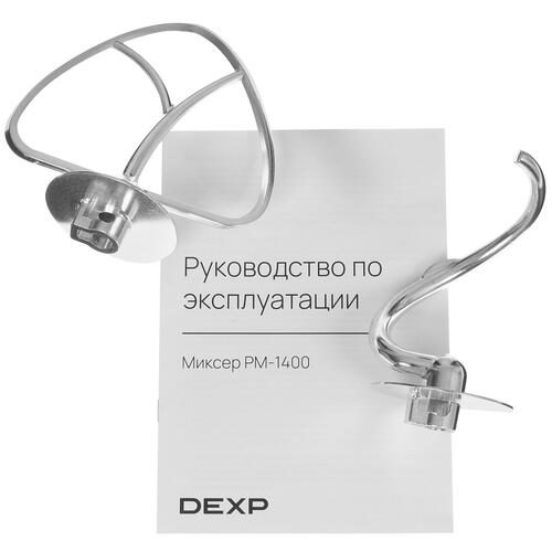 Купить Миксер DEXP PM-1400 белый  5400185. Характеристики, отзывы и цены в Донецке