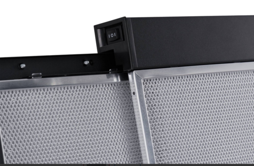 Купить Вытяжка телескопическая Meferi SLIDEBOX60BK GLASS ULTRA черный/черный  9202542. Характеристики, отзывы и цены в Донецке