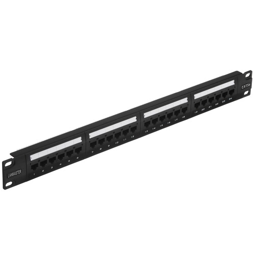 Купить Патч-панель Lanmaster LAN-PPL24U5E  8166939. Характеристики, отзывы и цены в Донецке