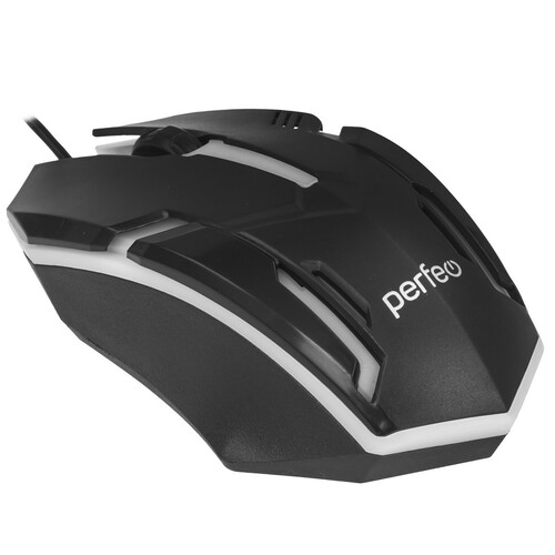 Купить Мышь проводная Perfeo "GRAF" [PF_A4798] черный  9225526. Характеристики, отзывы и цены в Донецке
