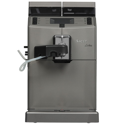 Купить Кофемашина автоматическая Saeco Lirika One Touch Cappuccino черный  5495587. Характеристики, отзывы и цены в Донецке