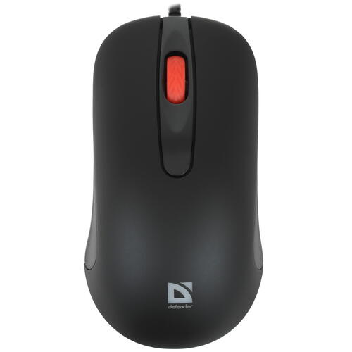 Купить Мышь проводная Defender Classic MB-280 черный  1365108. Характеристики, отзывы и цены в Донецке