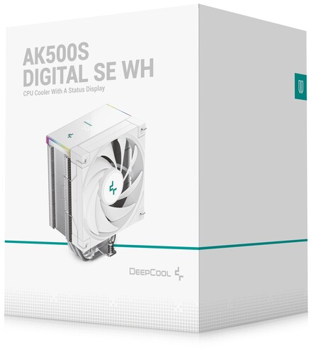 Купить Кулер для процессора DEEPCOOL AK500S DIGITAL SE WH  5635676. Характеристики, отзывы и цены в Донецке