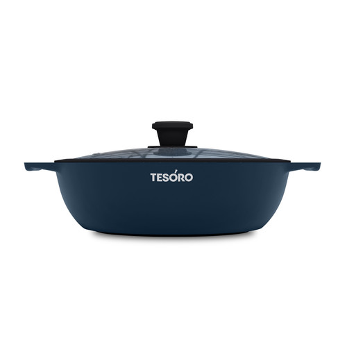 Купить Жаровня Tesoro Florence Induction total TF6540tbi синий  9165201. Характеристики, отзывы и цены в Донецке