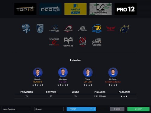 Купить Игра Pro Rugby Manager 2015 (Steam)  5622392. Характеристики, отзывы и цены в Донецке
