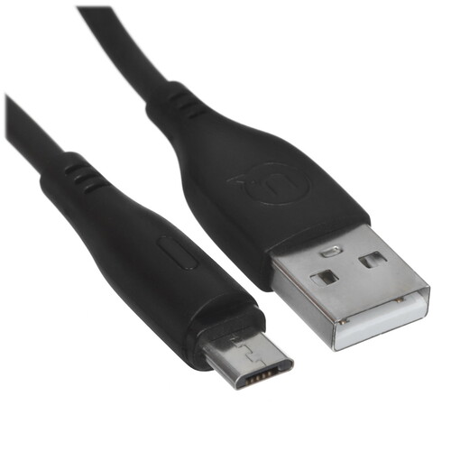 Купить Кабель круглый USAMS micro USB - USB 2.0 Type-A черный 1 м  5480383. Характеристики, отзывы и цены в Донецке