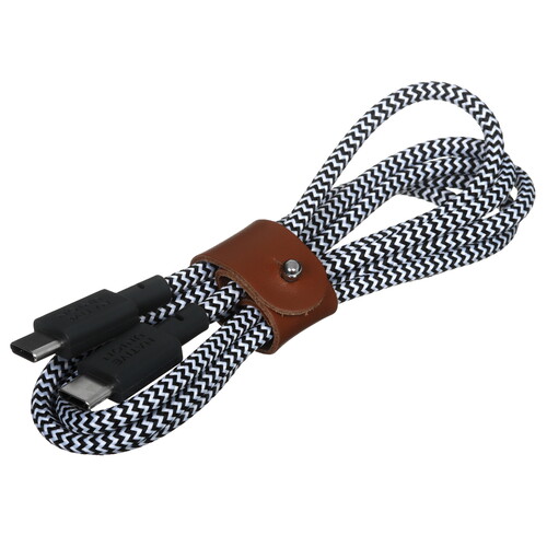 Купить Кабель круглый Native Union USB Type-C - USB Type-C серый 1.2 м  5466037. Характеристики, отзывы и цены в Донецке