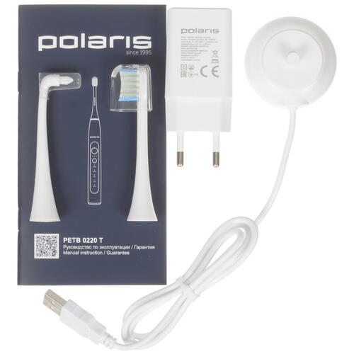 Купить Электрическая зубная щетка Polaris PETB 0220 T белый  9961904. Характеристики, отзывы и цены в Донецке