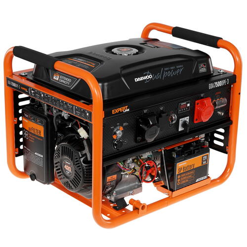 Купить Электрогенератор   бензиновый Daewoo GDA 7500 DPE-3  1097884. Характеристики, отзывы и цены в Донецке
