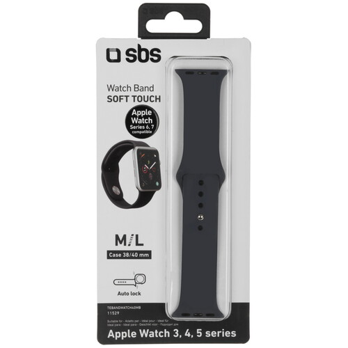 Купить Ремешок SBS для Apple Watch 38/ 40/ 41mm голубой  5471815. Характеристики, отзывы и цены в Донецке