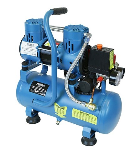 Купить Компрессор поршневой безмасляный Sturm! AC93210OL  9070845. Характеристики, отзывы и цены в Донецке