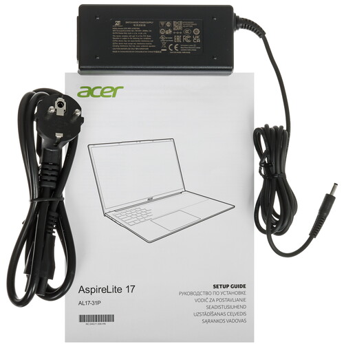 Купить 17.3" Ноутбук Acer Aspire Lite AL17-31P-C4FR серебристый  5624593. Характеристики, отзывы и цены в Донецке