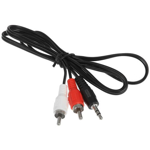 Купить Кабель   Aceline 3.5 mm jack - RCA x2 черный  1380011. Характеристики, отзывы и цены в Донецке