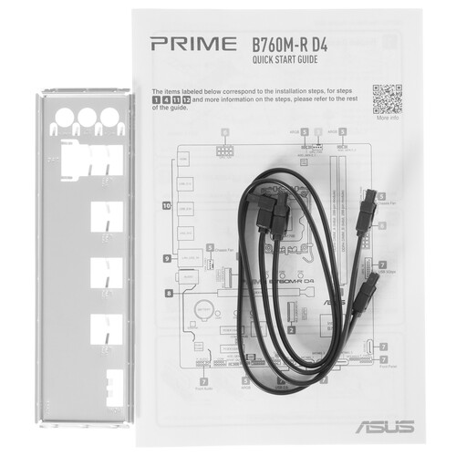 Купить Материнская плата ASUS PRIME B760M-R D4  5453701. Характеристики, отзывы и цены в Донецке