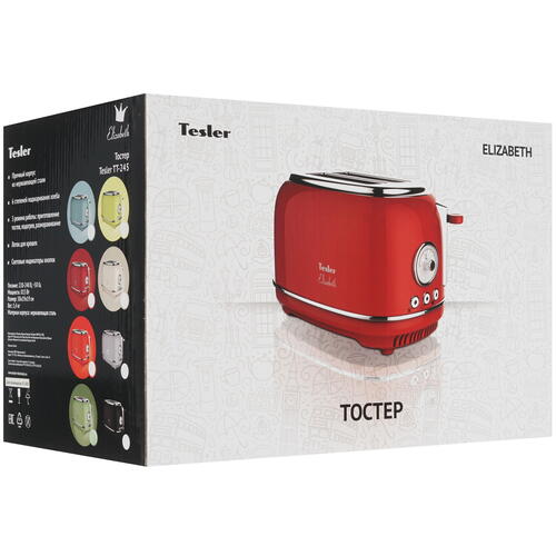 Купить Тостер TESLER TT-245 зеленый  8161057. Характеристики, отзывы и цены в Донецке