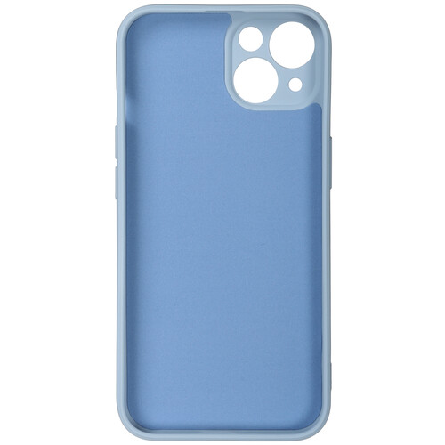 Купить Накладка  BoraSCO Microfiber Case для Apple iPhone 13 голубой  5601815. Характеристики, отзывы и цены в Донецке