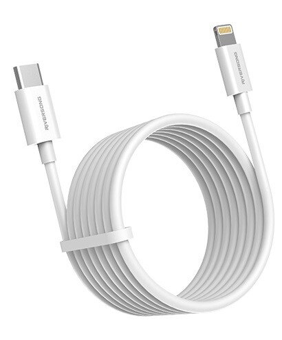Купить Кабель круглый RIVERSONG Lightning 8-pin - USB Type-C серый 1 м  5489959. Характеристики, отзывы и цены в Донецке