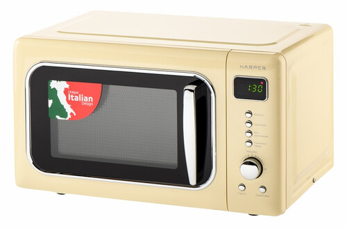 Купить Микроволновая печь Harper HMW-20ST04 Creamy бежевый  9196915. Характеристики, отзывы и цены в Донецке