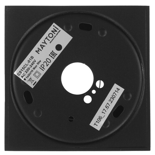 Купить Светильник потолочный Technical C015CL-01B черный/черный  9143225. Характеристики, отзывы и цены в Донецке
