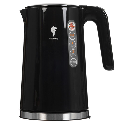 Купить Электрочайник Leonord LE- 1535 черный  9208657. Характеристики, отзывы и цены в Донецке
