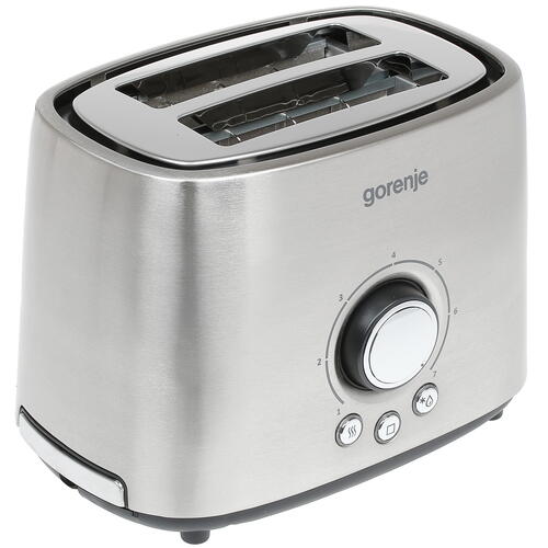 Купить Тостер Gorenje T1000E серебристый  8107124. Характеристики, отзывы и цены в Донецке