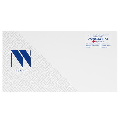 Купить Картридж лазерный NV Print NV-W2073X пурпурный  9929434. Характеристики, отзывы и цены в Донецке