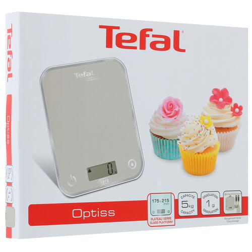 Купить Кухонные весы Tefal BC5004V2 серый  1372802. Характеристики, отзывы и цены в Донецке
