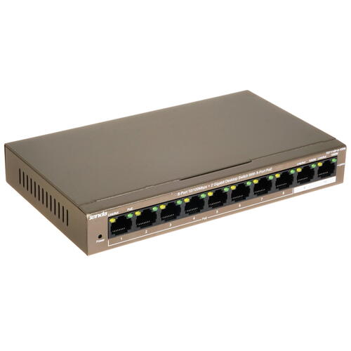 Купить Коммутатор Tenda TEF1110P-8-102W  4856780. Характеристики, отзывы и цены в Донецке