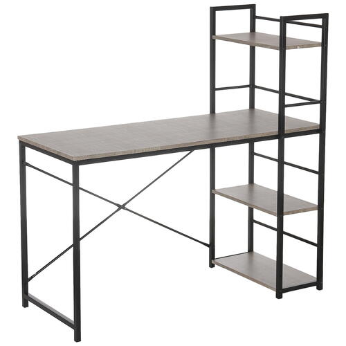 Купить Стол компьютерный BRABIX LOFT CD-005 серый/черный  4806327. Характеристики, отзывы и цены в Донецке