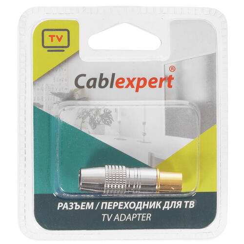 Купить Антенный разъем Cablexpert TV  5452596. Характеристики, отзывы и цены в Донецке