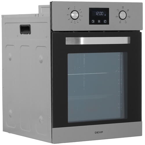 Купить Электрический духовой шкаф DEXP 1YLO45DS серебристый  9047522. Характеристики, отзывы и цены в Донецке