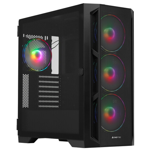 Купить Корпус Chieftec APEX LUMO GA-01B-L-OP [GA-01B-L-OP] черный  9227879. Характеристики, отзывы и цены в Донецке