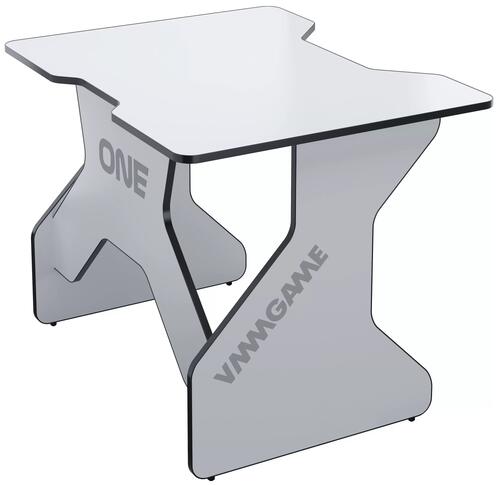 Купить Стол компьютерный VMMGAME ONE LIGHT 100 BLACK + MINI MAT белый/черный  9085946. Характеристики, отзывы и цены в Донецке