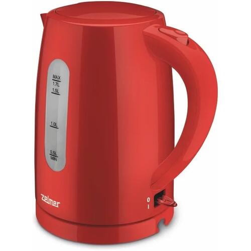 Купить Электрочайник Zelmer ZCK7616R красный  5358791. Характеристики, отзывы и цены в Донецке