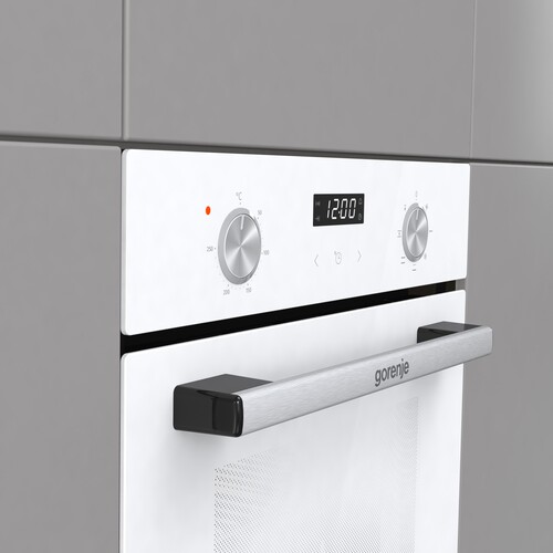 Купить Электрический духовой шкаф Gorenje BO4535E01WG белый  9291467. Характеристики, отзывы и цены в Донецке