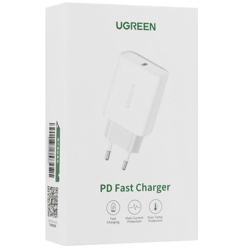 Купить Сетевое зарядное устройство Ugreen CD127 белый  4778882. Характеристики, отзывы и цены в Донецке
