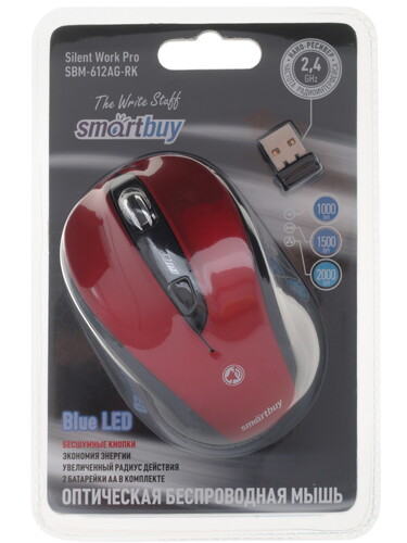 Купить Мышь беспроводная Smartbuy 612AG  1241367. Характеристики, отзывы и цены в Донецке