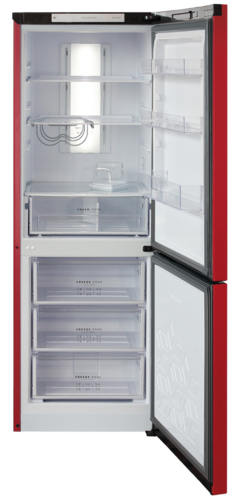 Купить Холодильник с морозильником   Бирюса H920NF красный  9185843. Характеристики, отзывы и цены в Донецке