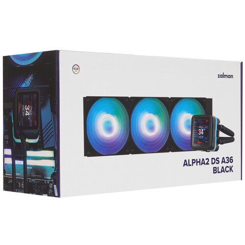 Купить Система охлаждения ZALMAN ALPHA2 DS A36 черная  5613062. Характеристики, отзывы и цены в Донецке