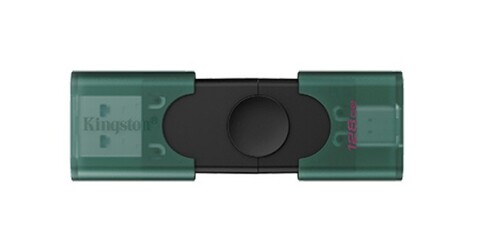 Купить Память USB Flash 128 ГБ Kingston DataTraveler Duo  5641727. Характеристики, отзывы и цены в Донецке