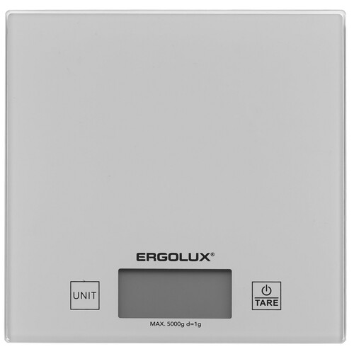 Купить Кухонные весы ERGOLUX ELX-SK01-С03 серый  5368506. Характеристики, отзывы и цены в Донецке