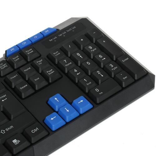 Купить Клавиатура проводная Aceline K-505BU  1359875. Характеристики, отзывы и цены в Донецке