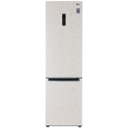 Купить Холодильник с морозильником   LG GA-B509MEQM бежевый  4713460. Характеристики, отзывы и цены в Донецке