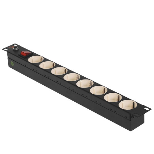 Купить Блок розеток Lanmaster LAN-EP19-8P/S  9276704. Характеристики, отзывы и цены в Донецке