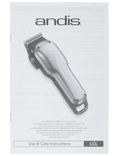 Купить Машинка для стрижки Andis Cordless US Pro серебристый/черный  1101384. Характеристики, отзывы и цены в Донецке