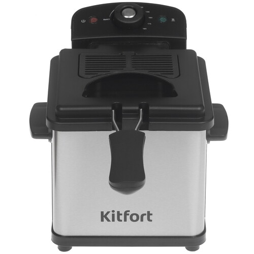 Купить Фритюрница Kitfort КТ-6540 серый  9311838. Характеристики, отзывы и цены в Донецке
